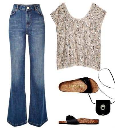 Three Ways To Style Flared Jeans