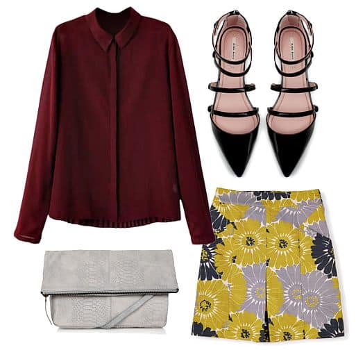 Three Ways To Style The Color Burgundy