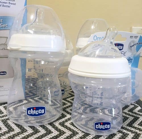 Chicco NaturalFit Bottles + Giveaway