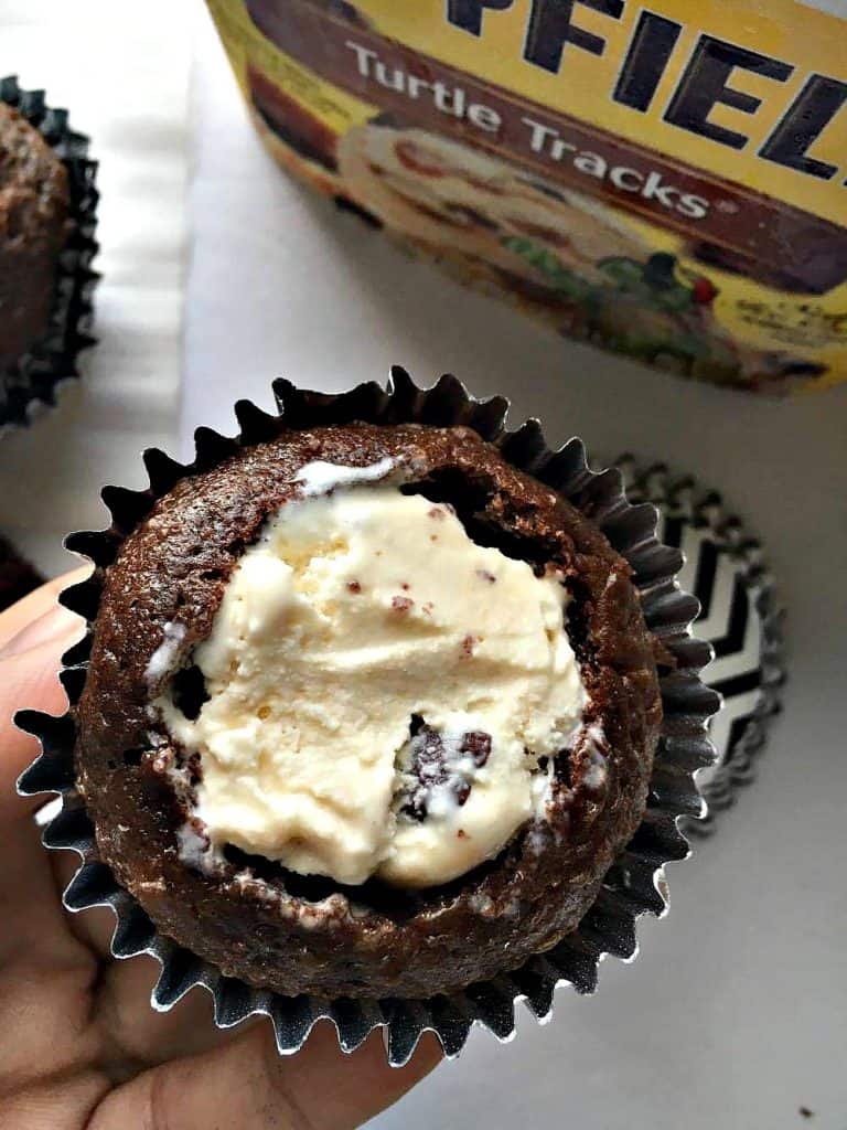 Ice Cream Filled Cupcakes