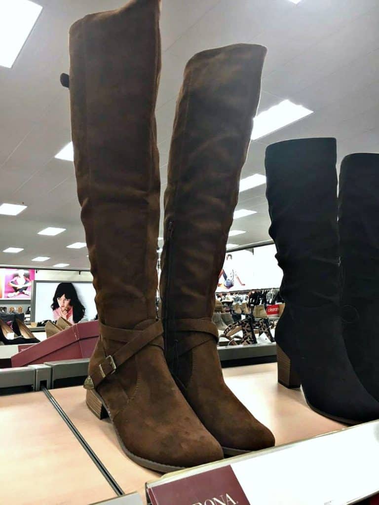 target's boots