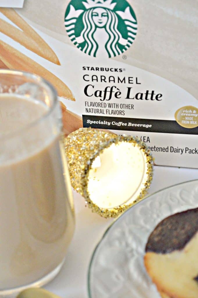 DIY Glitter K-Cup Lights