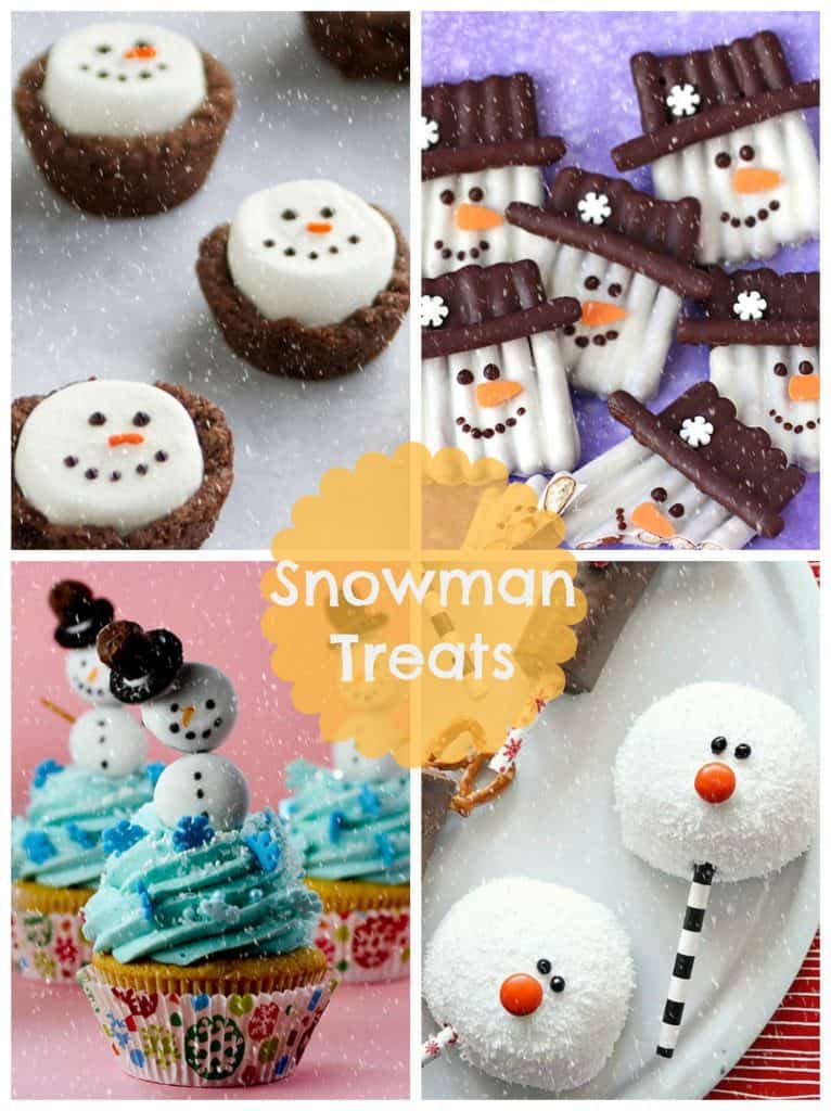 17 Snowman Treats For Kids