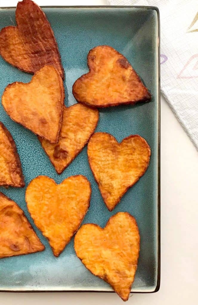 Chocolate Sweet Potato Hearts