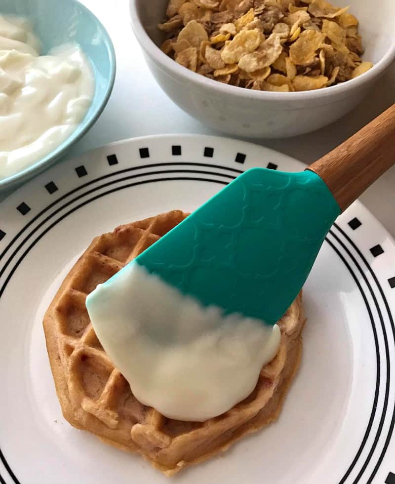 Breakfast Waffle Cake