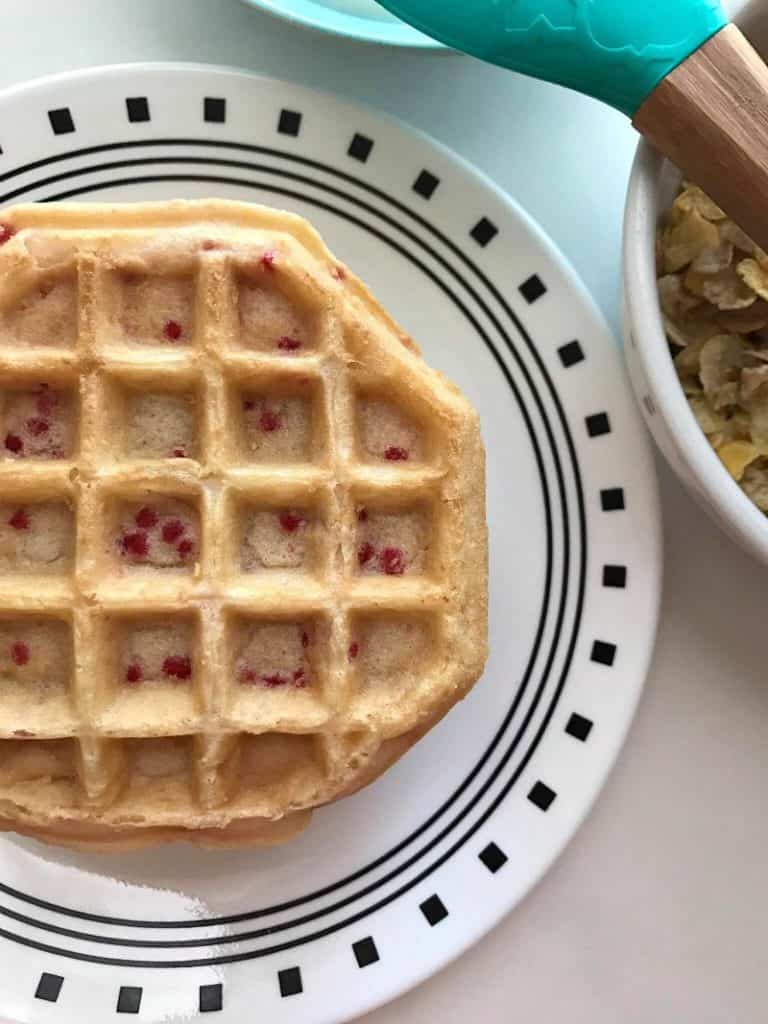 Breakfast Waffle Cake