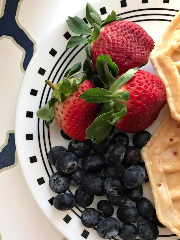 Breakfast Waffle Cake