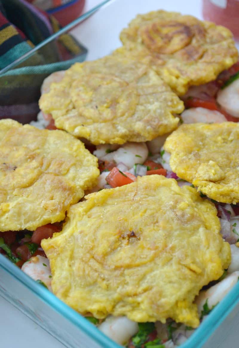 shrimp ceviche lasagna