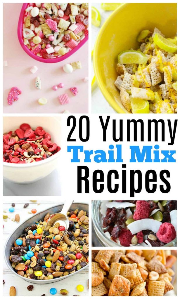 20 yummy trail mix recipes