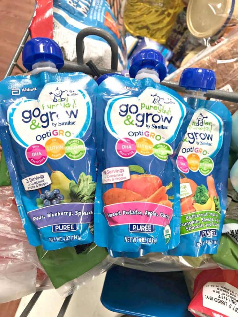 Fun & Nutritious Go & Grow Pouches by Similac