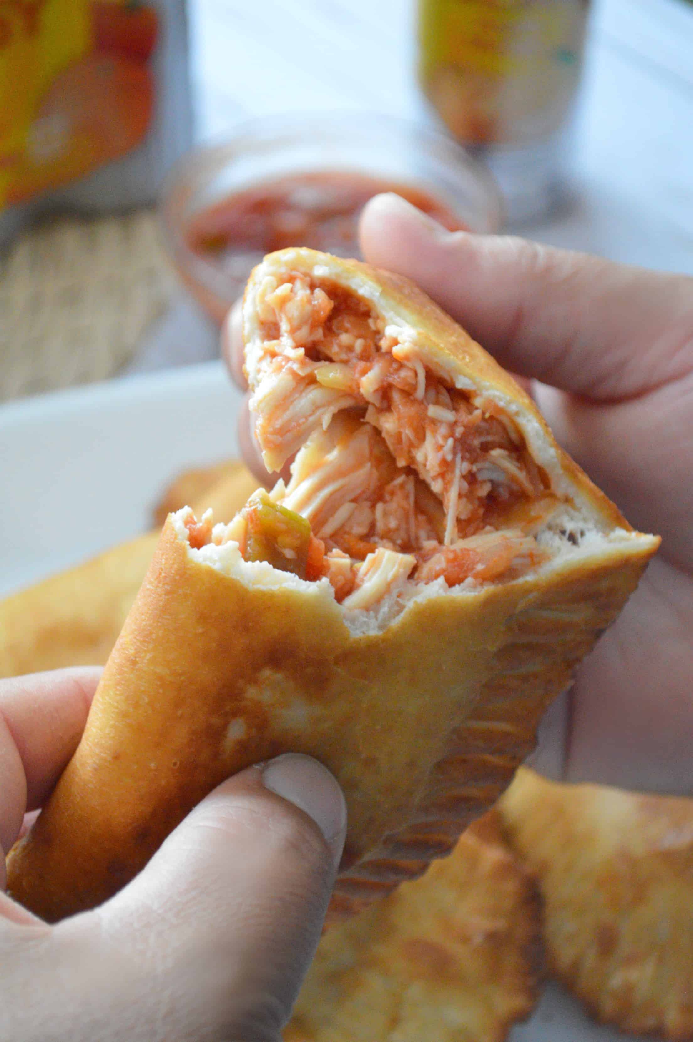 Three Ingredient Chicken Empanadas