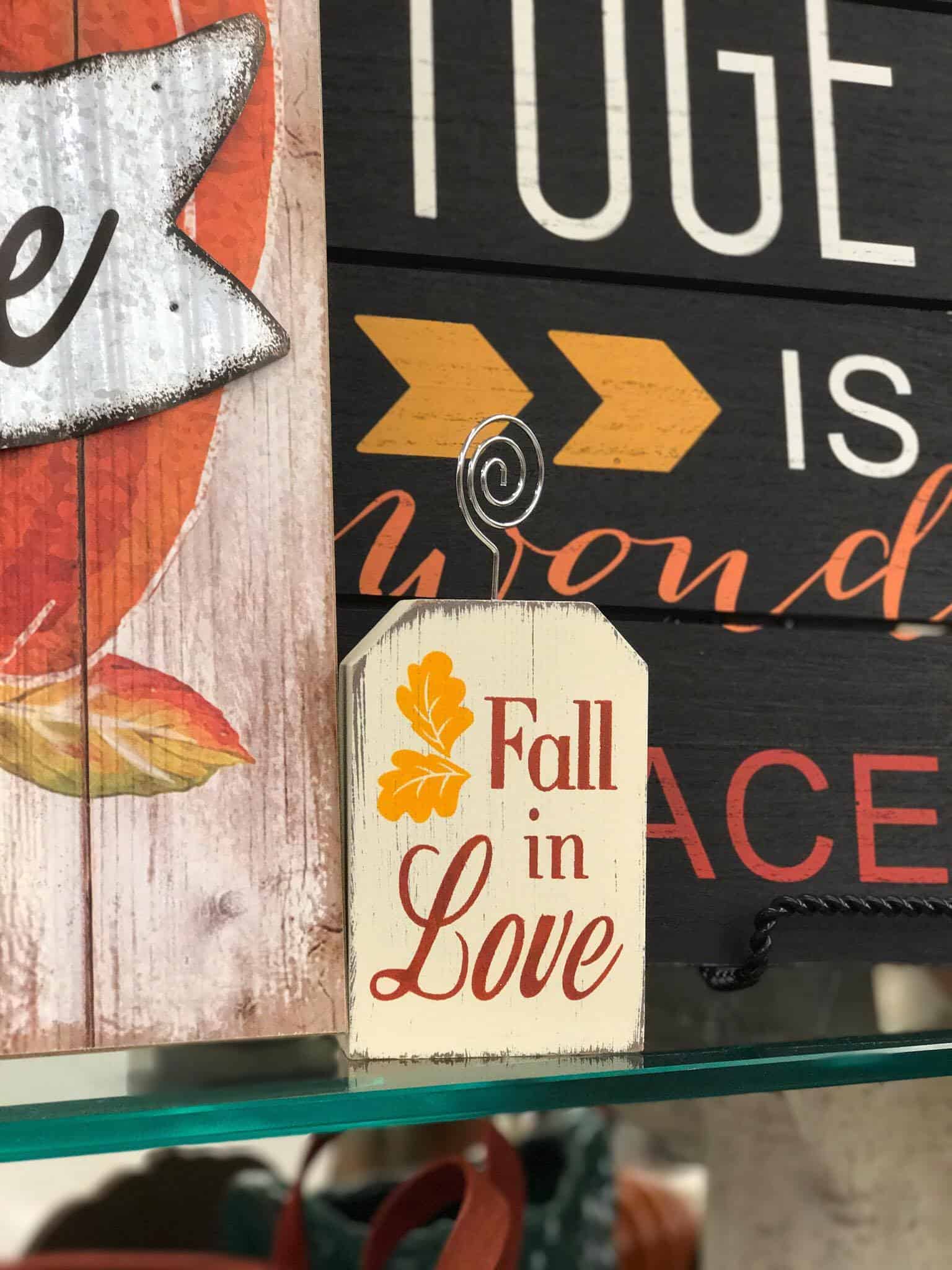 Fall Home Decor at Hobby Lobby