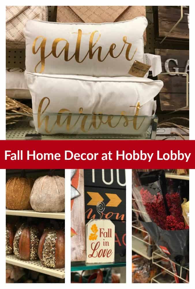 Fall Home Decor at Hobby Lobby Stylish Cravings