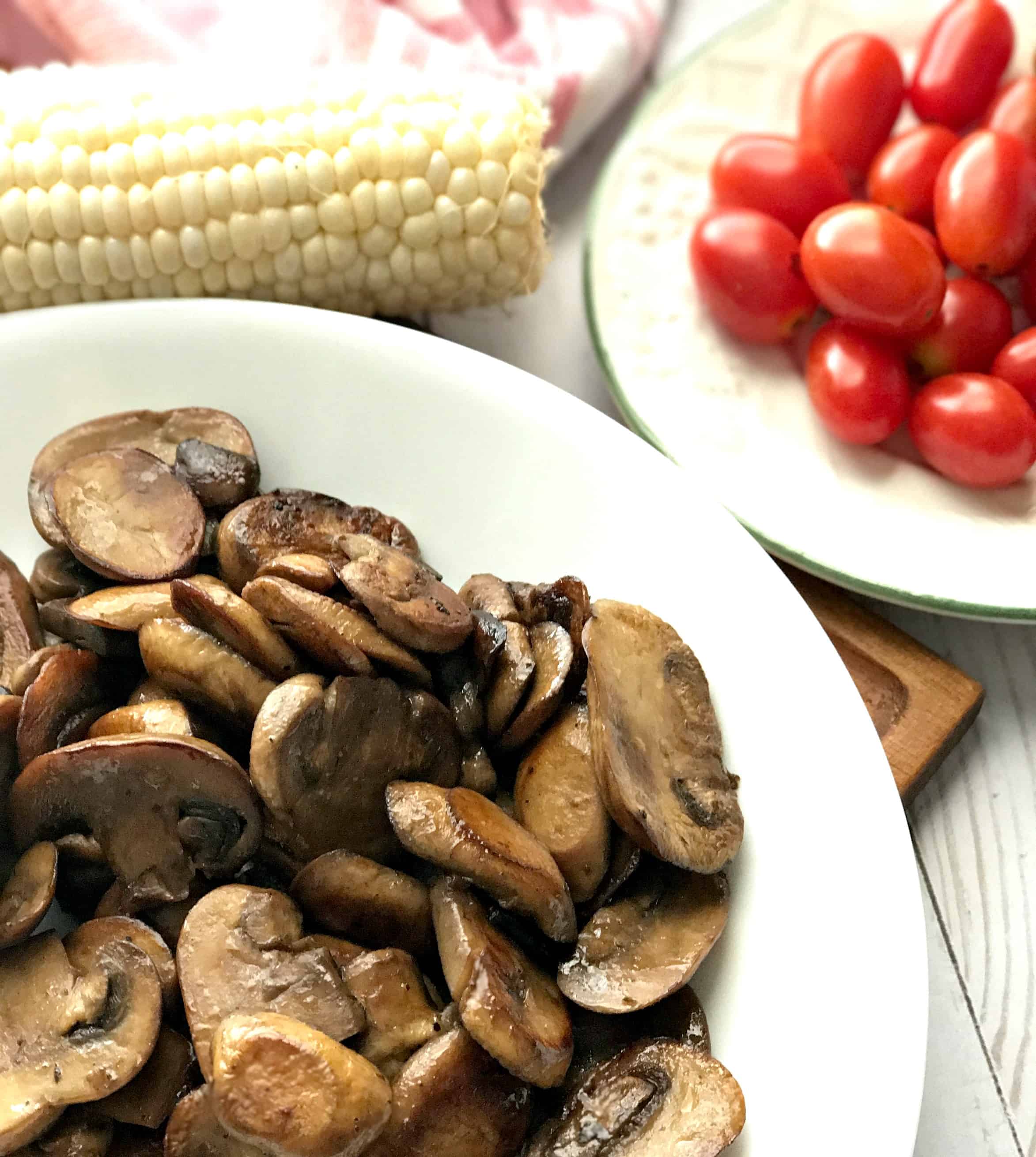 How I Get It All Done + Easy To Make Mushroom & Corn Salad