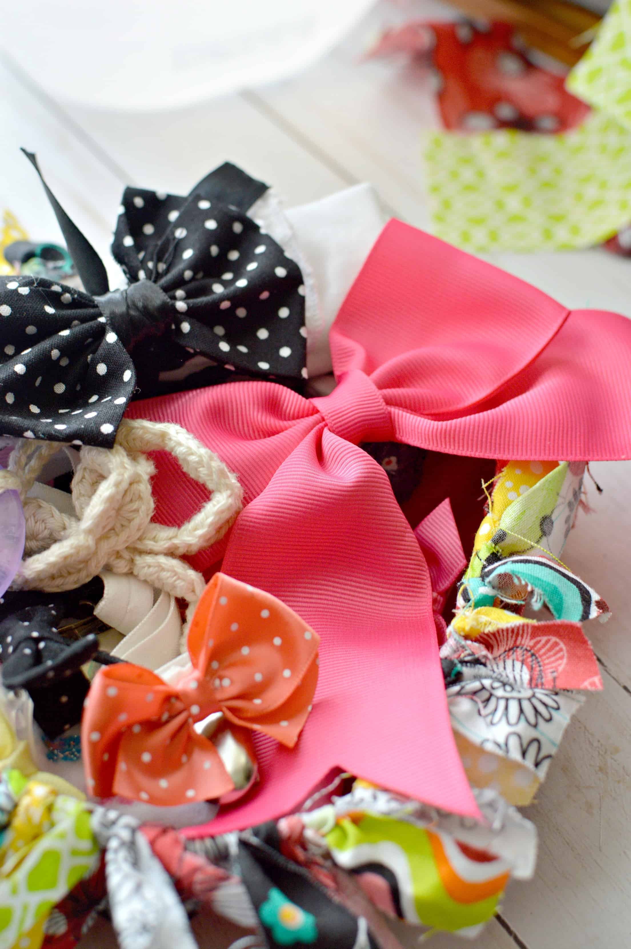 DIY Baby Headband & Hair Bow Holder