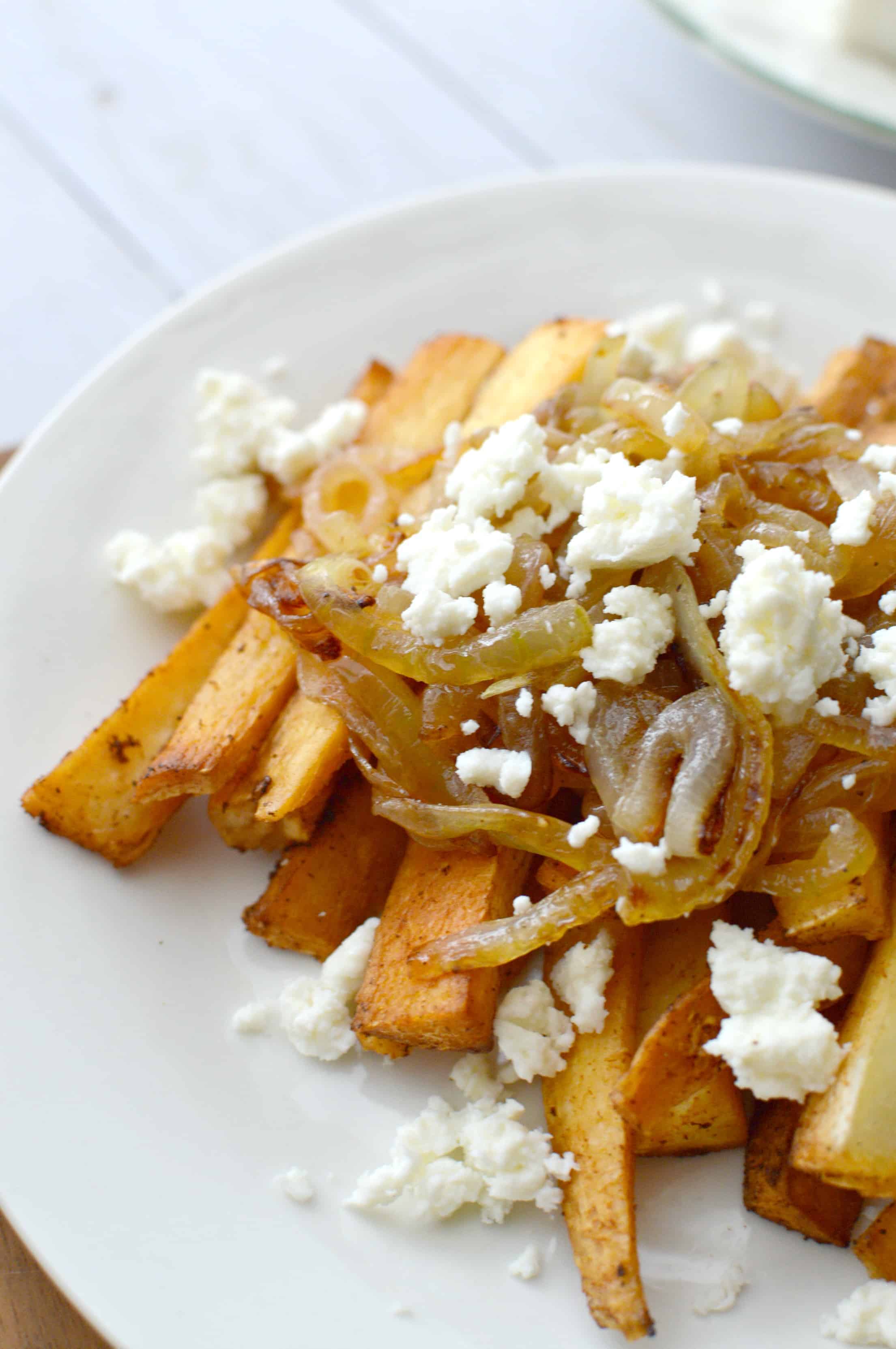 Easy To Make Cheesy Yuca Fries - Stylish Cravings