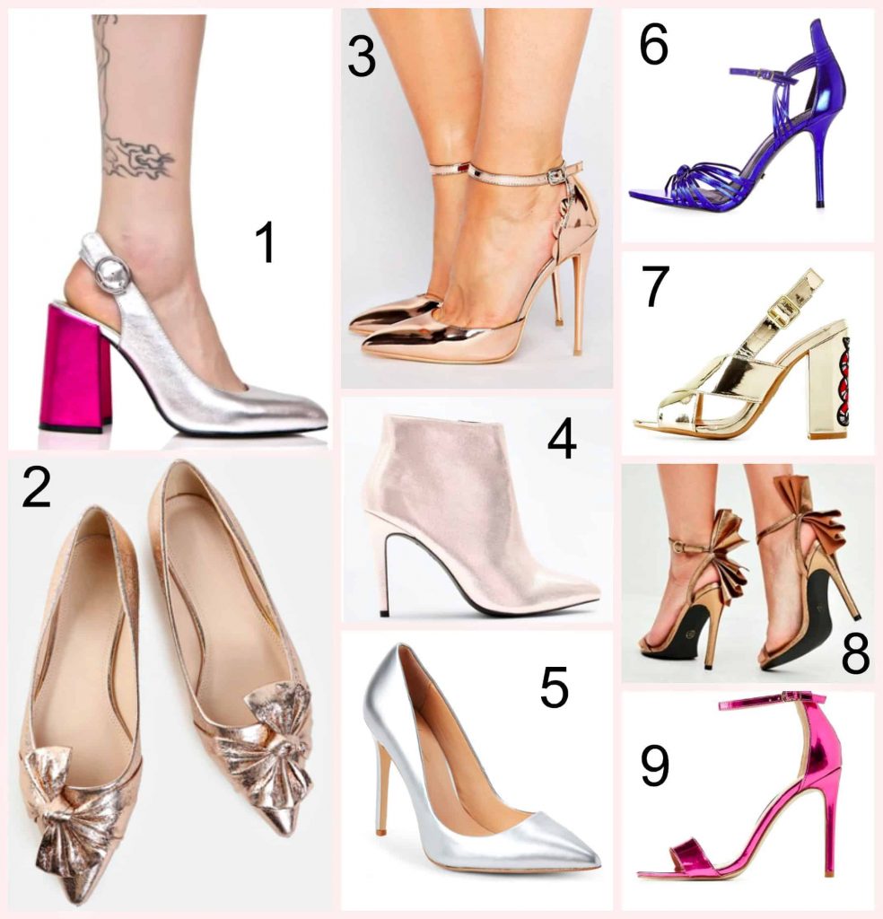 Sexy Metallic Heels Under $40 & How To Style Them!