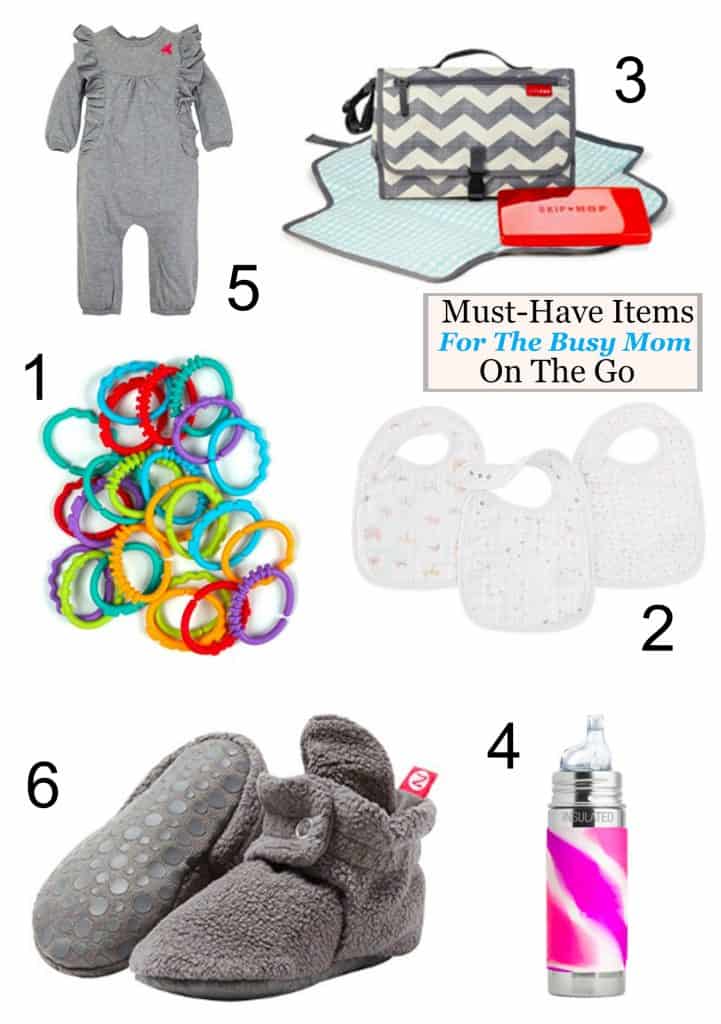 Must-Have Items for the busy mom on the go