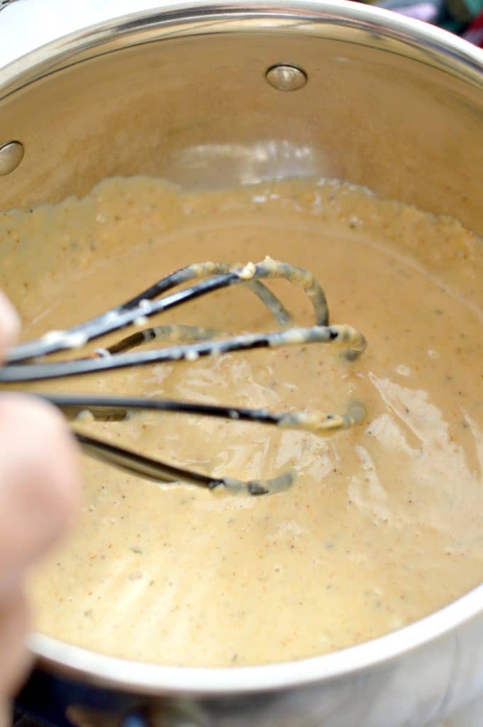 Skinny Cajun Fettuccine Alfredo