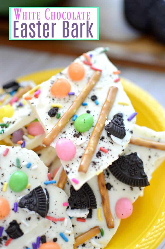 White Chocolate Easter Bark