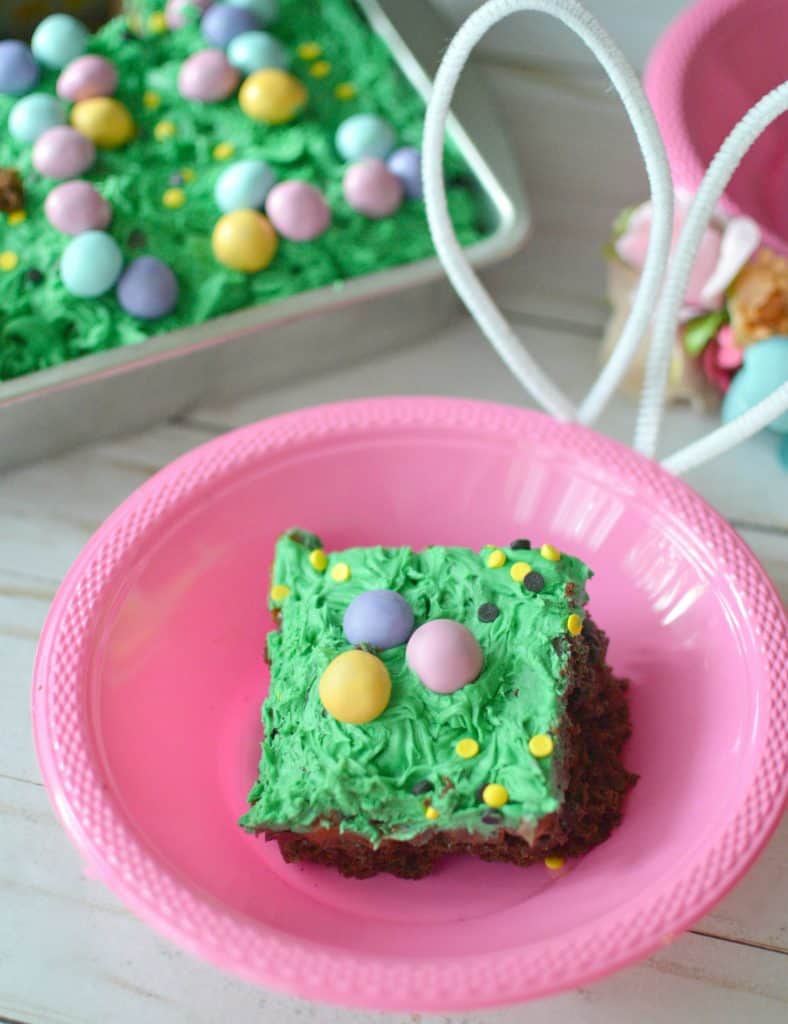 Caramel Brownie Easter Egg Hunt - Stylish Cravings