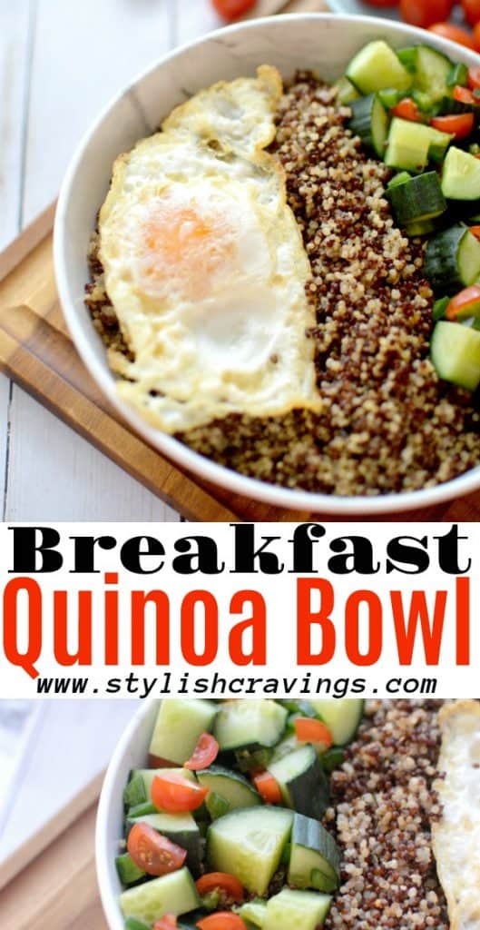 Breakfast Quinoa Bowl - Stylish Cravings Easy To Make Recipes