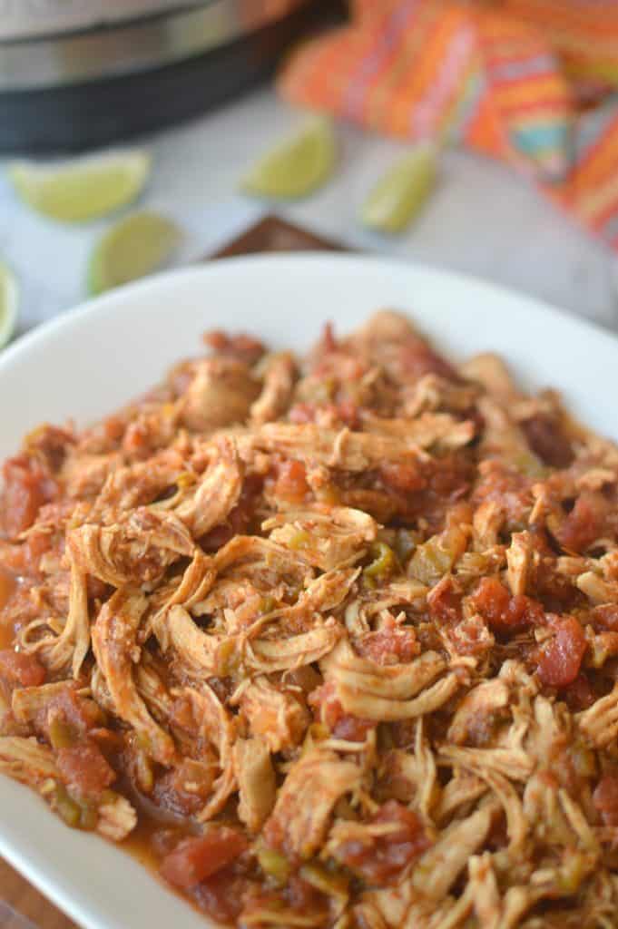 Easy Instant Pot Shredded Mexican Chicken