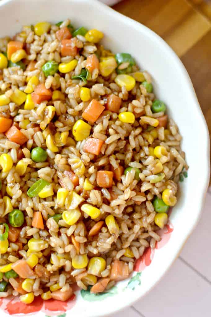 Easy To Make Veggie Fried Rice