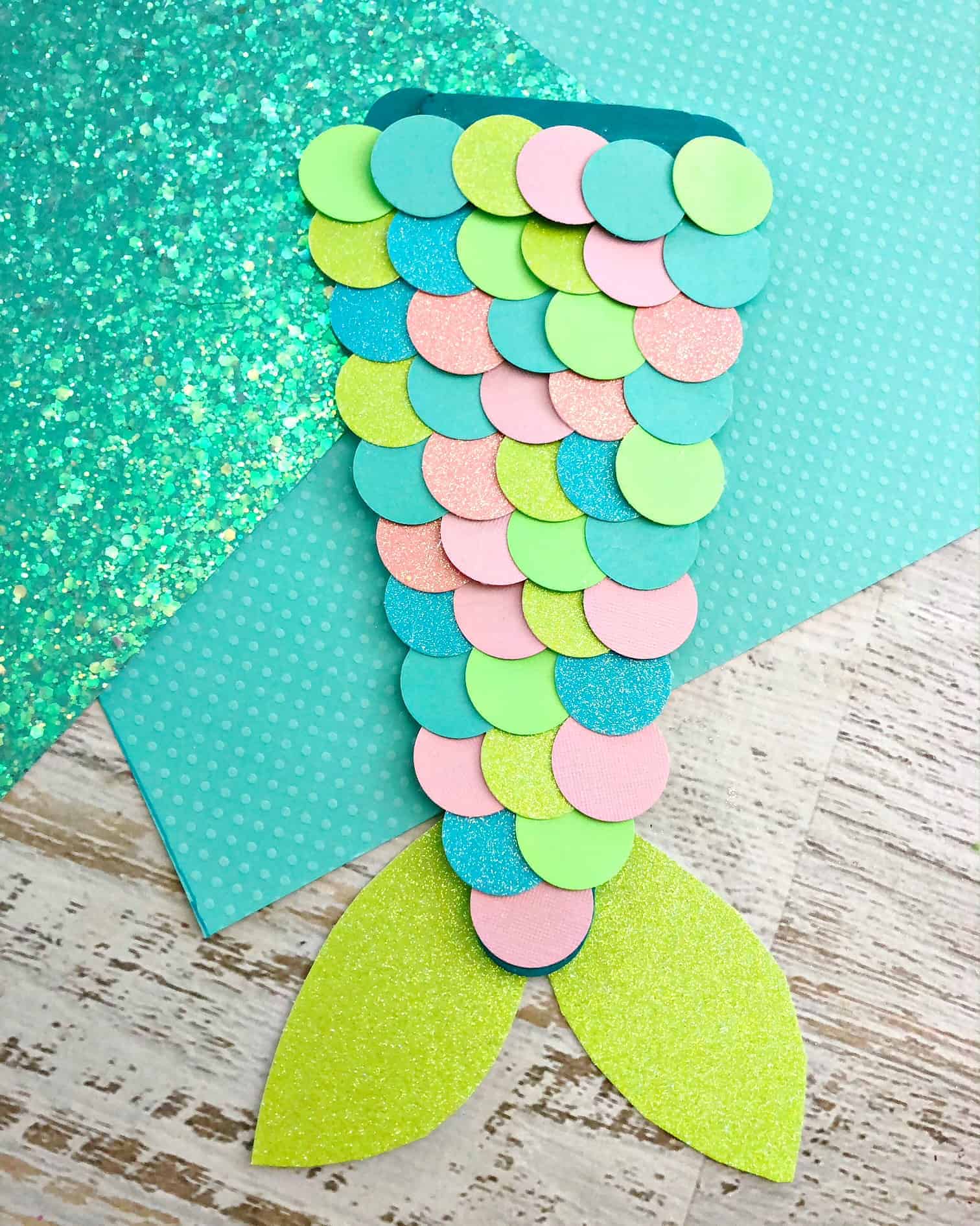 Easy Mermaid Tail Craft - Stylish Cravings Easy To Make Crafts