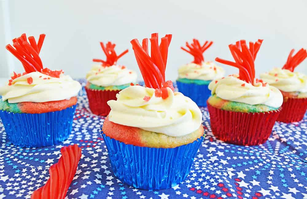 Fireworks Cupcakes Recipe