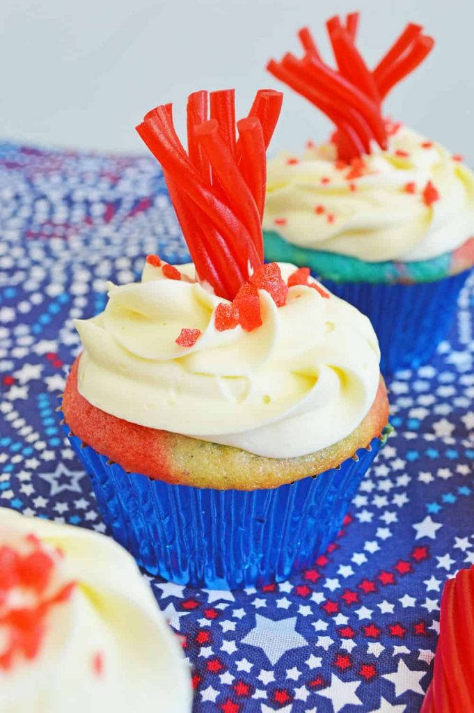 Fireworks Cupcakes Recipe