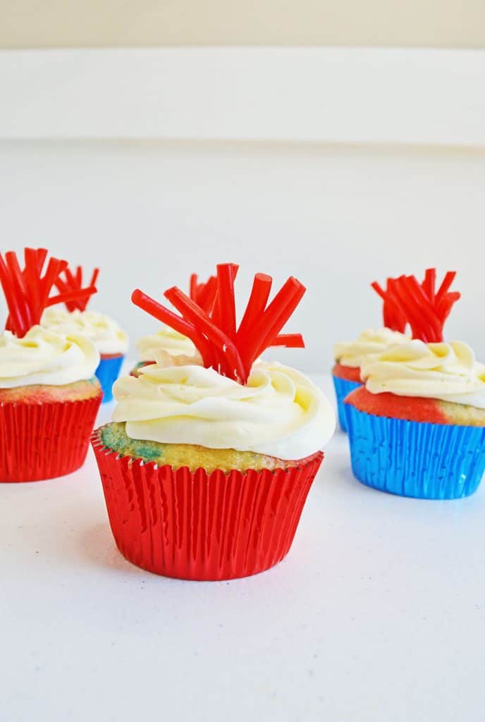 Fireworks Cupcakes Recipe