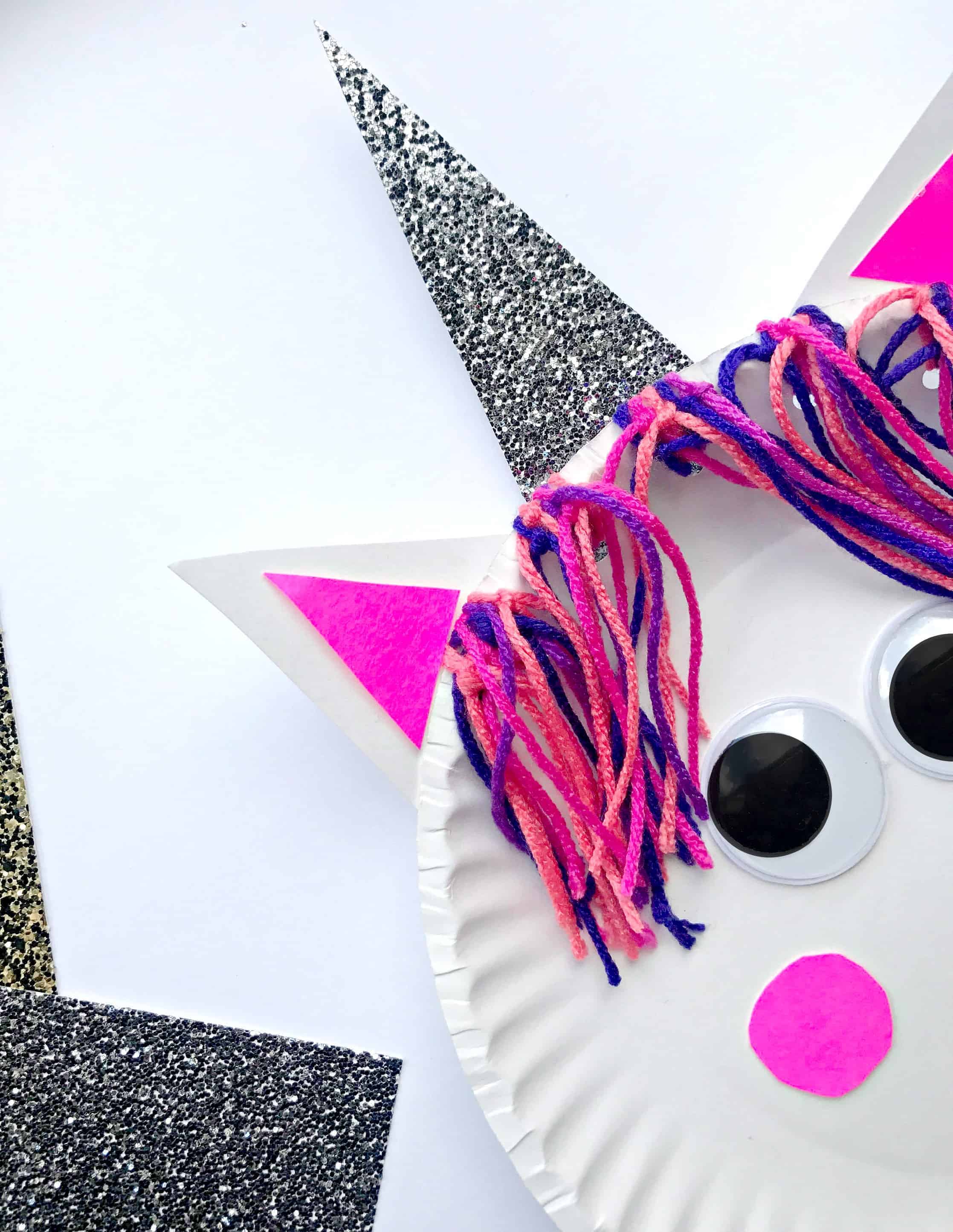 Paper Plate Unicorn Craft - Stylish Cravings Easy To Make Crafts