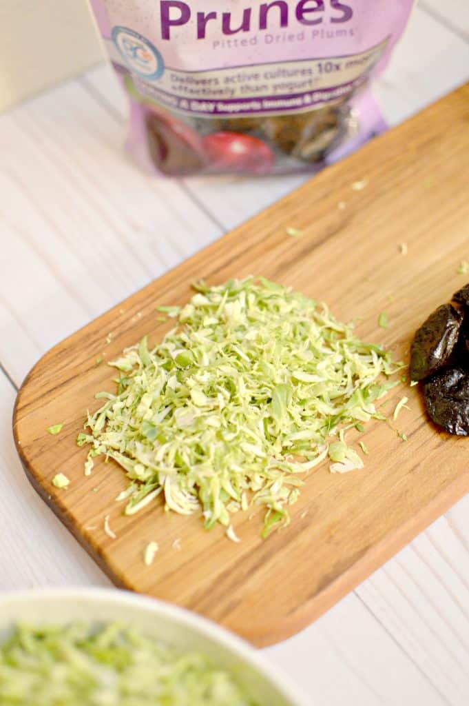 Chopped Brussel Sprouts Salad 