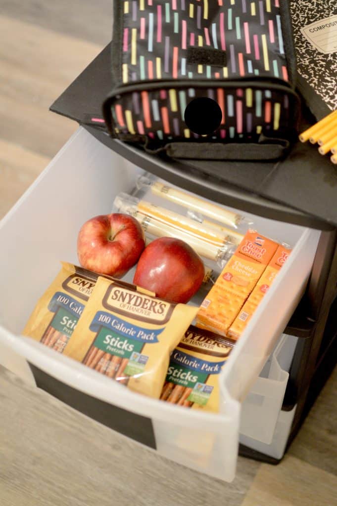 DIY Lunch Box Station