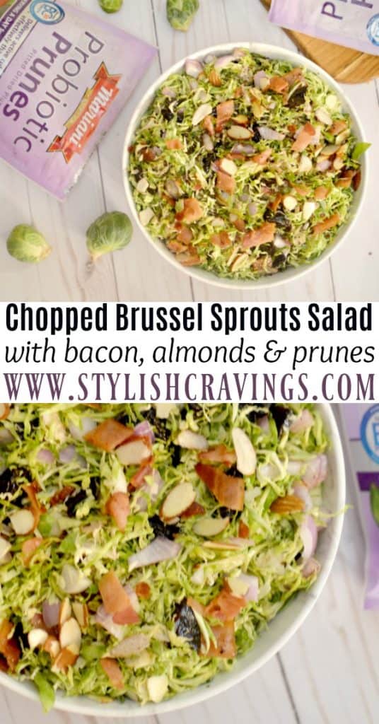 Chopped Brussel Sprouts Salad