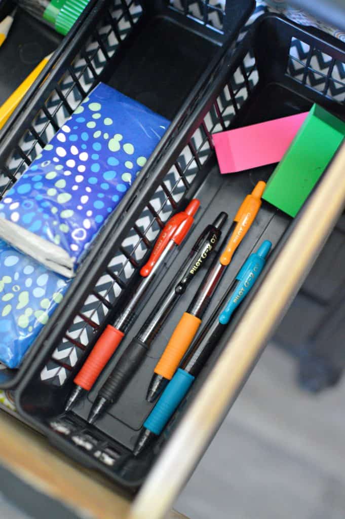 DIY Desk Drawer Organizer 