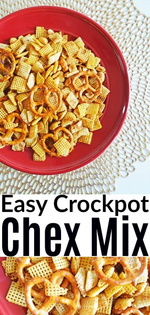 Easy To Make Crockpot Chex Mix