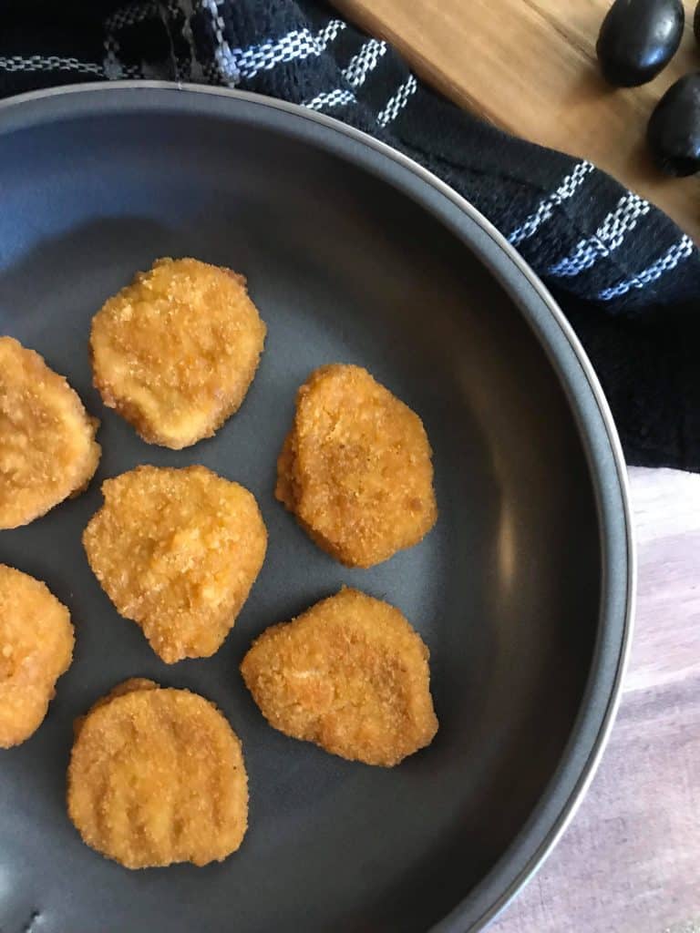 4 Ingredient Halloween Spider Nuggets