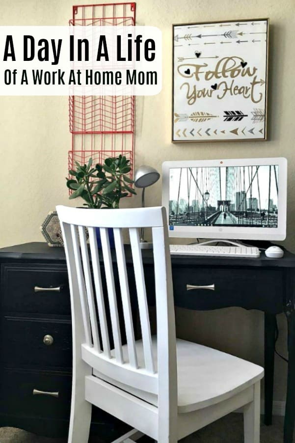 A Day In A Life Of A Work at Home Mom