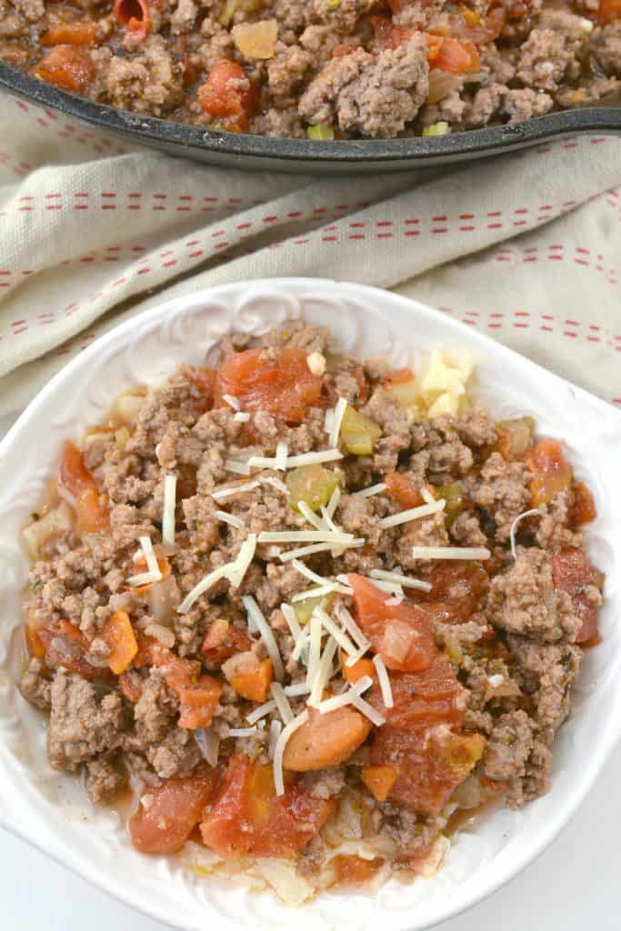 Keto Spaghetti Bolognese