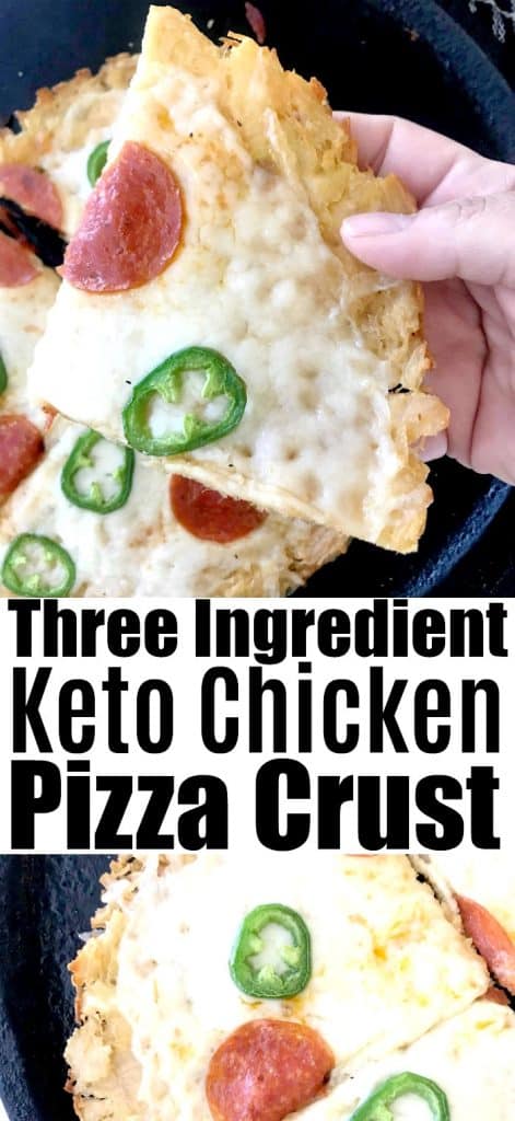 Keto Chicken Pizza Crust 