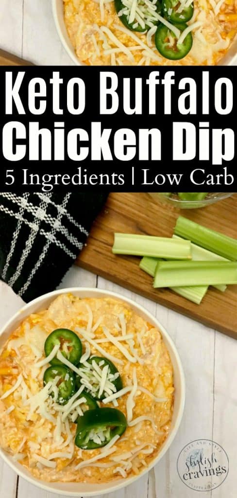 Easy Keto Buffalo Chicken Dip