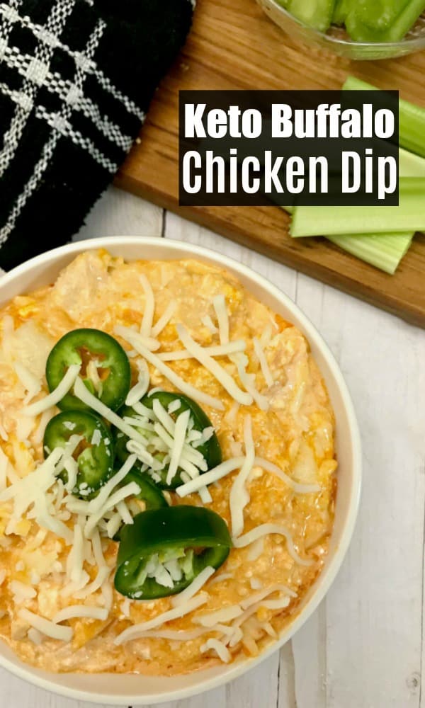 Easy Keto Buffalo Chicken Dip