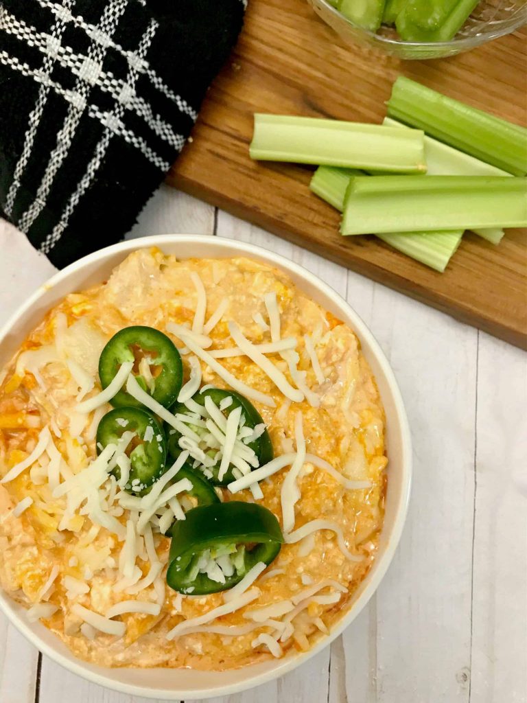 Easy Keto Buffalo Chicken Dip