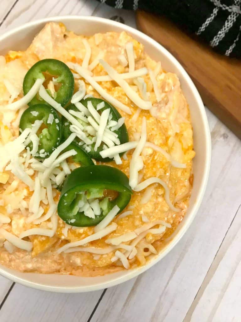 Easy Keto Buffalo Chicken Dip