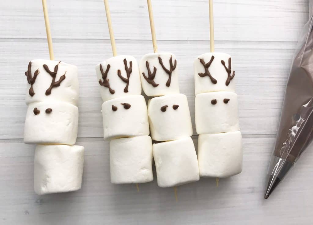 Marshmallow Reindeer Stirrers