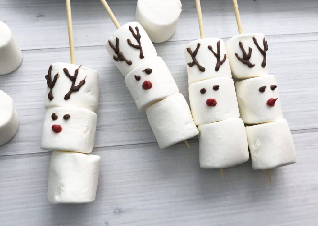 Marshmallow Reindeer Stirrers