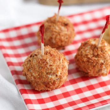 Bacon Cheeseball Bites