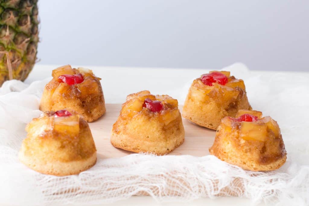 Easy Individual Pineapple Upside Down Cakes